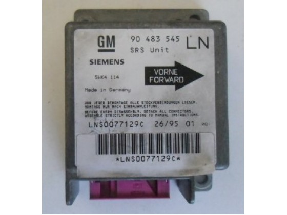 Centralina Airbag Opel Corsa B ca91